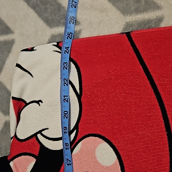 Disney Minnie Mouse Terry Cloth Hooded Ears Polka Dots Bow Dress Up Towel Daisy - Picture 8 of 9